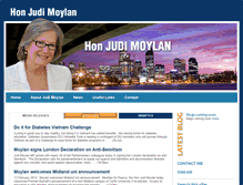 Tablet Screenshot of judimoylan.com.au